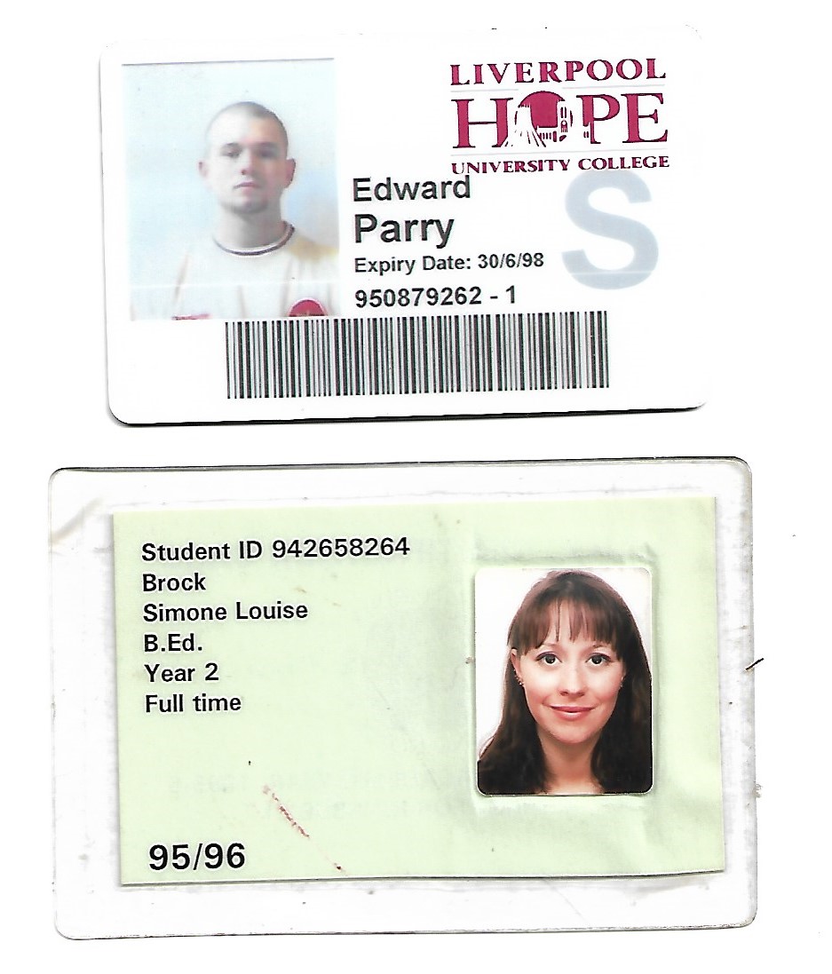 Copy of older Hope ID badge